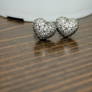 Pandora Pave in my Heart Studs